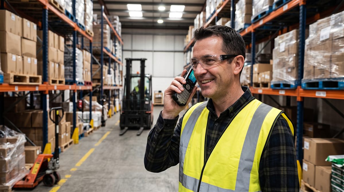 Cordless DECT handset